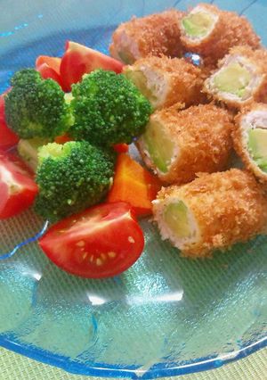 美味しい♪アボカドのフライwith豚肉-レシピのメイン写真