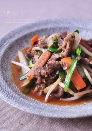 牛肉のプルコギ風-レシピのメイン写真