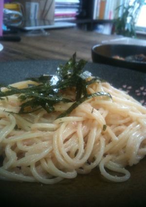 簡単たらこスパゲティ-レシピのメイン写真