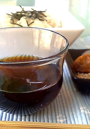 １分で即席ストレート麺つゆ（１人分～）-レシピのメイン写真