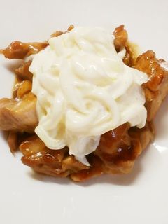 照り焼きチキン☆玉ねぎマヨソース-レシピのメイン写真