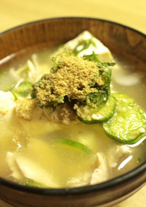 ひんやり~豆腐の冷汁風★-レシピのメイン写真