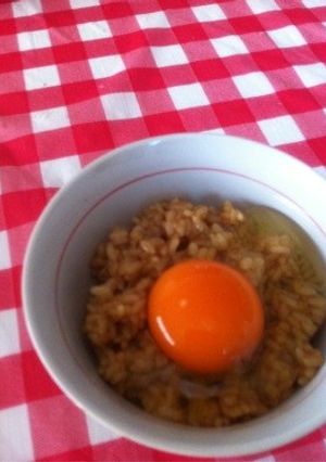 うどんの残ったおつゆで味噌ごはん丼-レシピのメイン写真