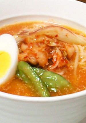 キムチ冷麺風素麺♪-レシピのメイン写真