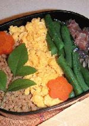 三色弁当 ●for女子高生-レシピのメイン写真