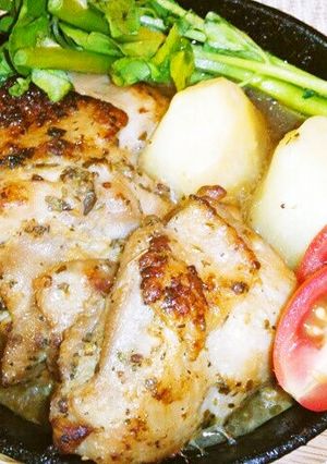 ジューシーチキンの香草焼き-レシピのメイン写真