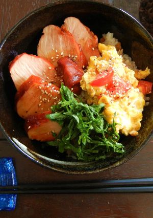 バルサミコでさっぱり☆夏の照り焼き丼-レシピのメイン写真