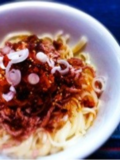食べラー冷製豚キムうどん-レシピのメイン写真