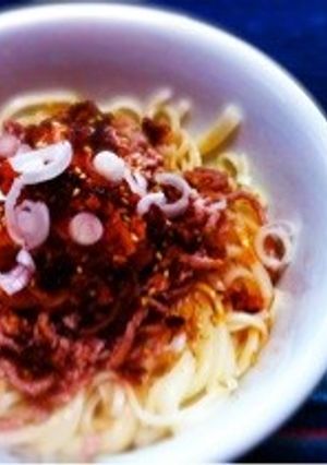 食べラー冷製豚キムうどん-レシピのメイン写真