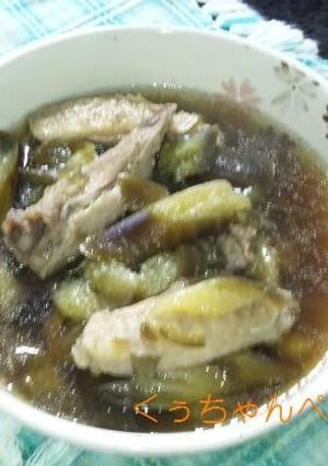 茄子と手羽の煮物-レシピのメイン写真