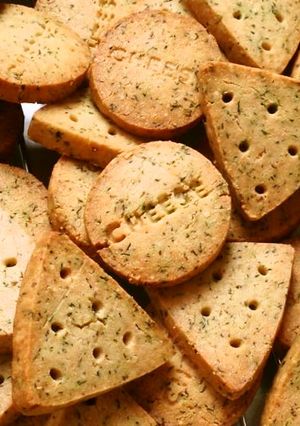 サクうま！　バジルとチーズの塩クッキー-レシピのメイン写真