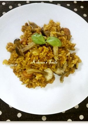 ルクエスチームケースでカレーピラフ-レシピのメイン写真