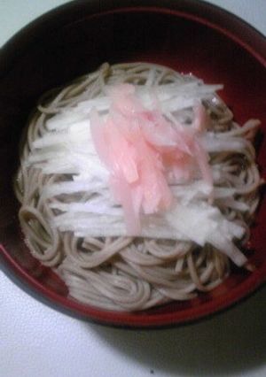 新生姜のつゆDEサラダ麺-レシピのメイン写真