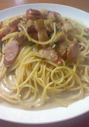 和風creamパスタ☆ミ-レシピのメイン写真