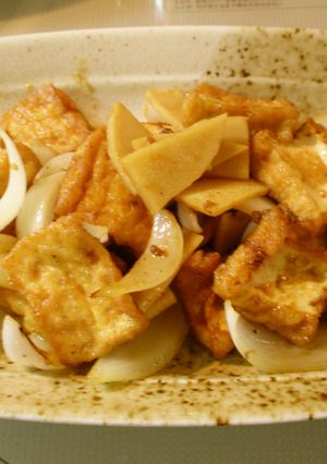 焼き肉のたれで♪厚揚げの炒め物☆-レシピのメイン写真