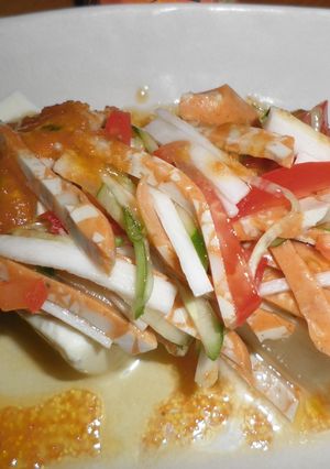 シーセージと野菜の冷奴-レシピのメイン写真