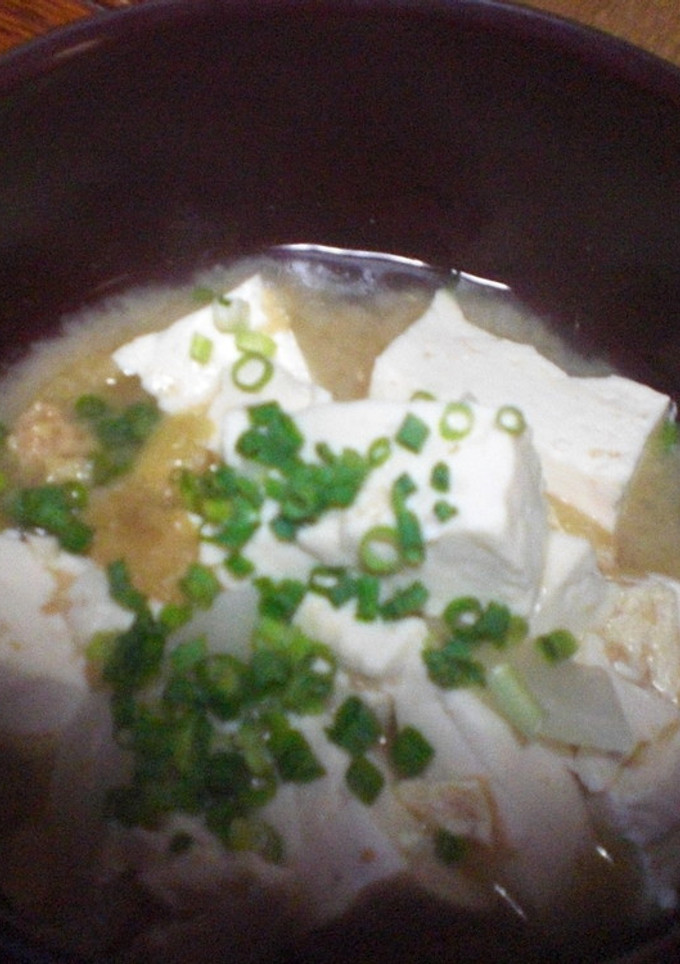 我が家のふつうの味噌汁-レシピのメイン写真
