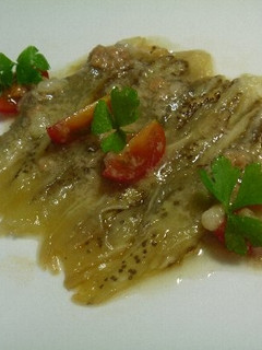 夏の焼き茄子のカルパッチョ、納豆ソース☆-レシピのメイン写真