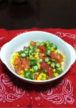 夏野菜サラダ-レシピのメイン写真