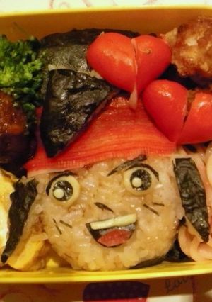 キャラ弁イナズマイレブン★円堂くんお弁当-レシピのメイン写真