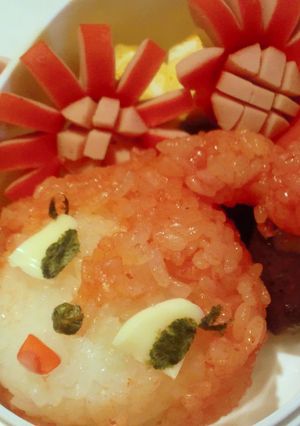 ラブリー★ドキンちゃん弁当-レシピのメイン写真