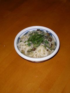 冷た~い味噌風味そうめん-レシピのメイン写真