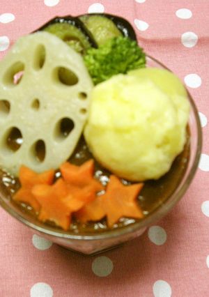 カレー☆パフェ-レシピのメイン写真