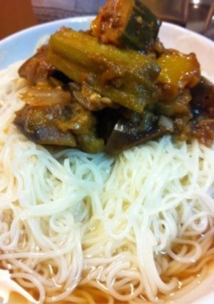 アレンジ素麺(´Д` )ラタトゥイユ添え-レシピのメイン写真