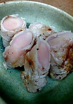 ビールにピッタリ！新生姜の肉巻き☆☆-レシピのメイン写真