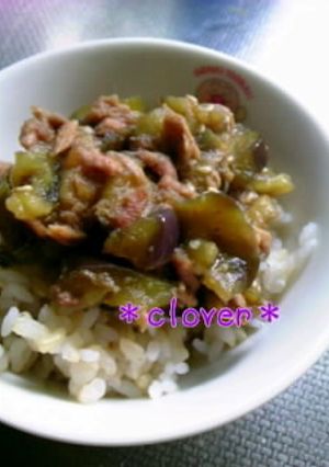 クタクタで旨うま☆ナスとツナの甘辛炒め煮-レシピのメイン写真
