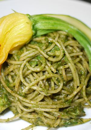 ジェノバペーストとズッキーニのパスタ-レシピのメイン写真