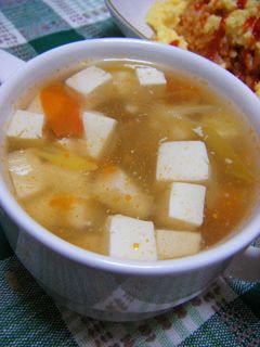 豆腐とトマトのスープ-レシピのメイン写真