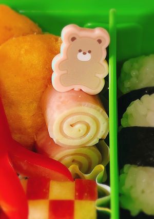 お弁当に！失敗しないクルクルハムチーズ-レシピのメイン写真