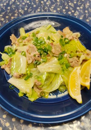 ご飯泥棒🍚キャベツと豚バラのうま塩炒め-レシピのメイン写真