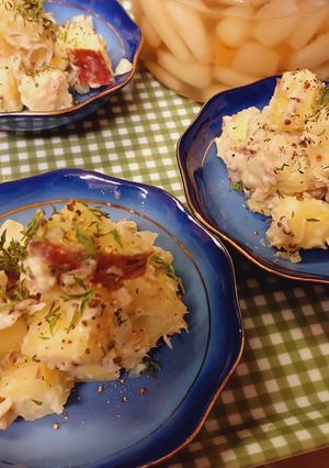 さつま芋とツナらっきょうサラダ-レシピのメイン写真