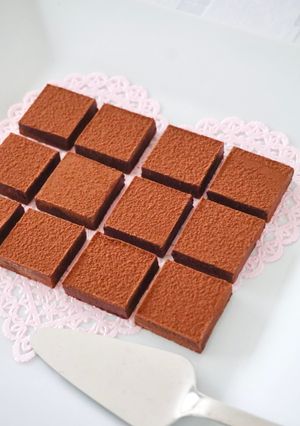 スイートチョコとグランマルニエの生チョコ-レシピのメイン写真