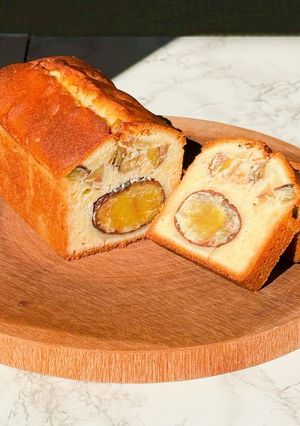 渋皮煮のパウンドケーキ-レシピのメイン写真