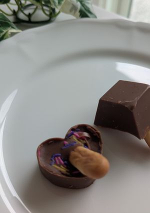 バレンタインに!きのこの山風チョコ-レシピのメイン写真