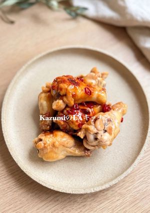 調味料1つだけ！コクうま手羽の炒め煮-レシピのメイン写真