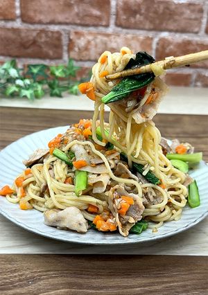 とろ～り♡あんまぜ焼きそば-レシピのメイン写真
