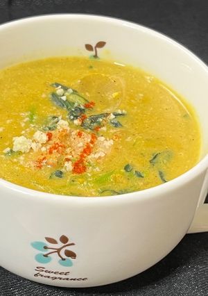 鍋にこびりついたカレーで作るカレースープ-レシピのメイン写真