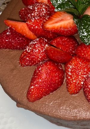 チョコレート生クリーム-レシピのメイン写真