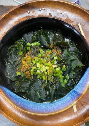 超簡単！わかめ大量。わかめうどん-レシピのメイン写真