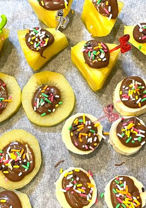 夏のおやつにひんやりフルーツチョコレート-レシピのメイン写真