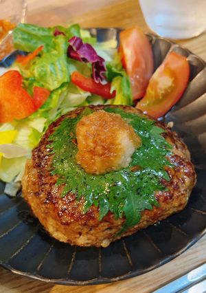 ご飯がすすむ🐾和風おろしハンバーグ-レシピのメイン写真