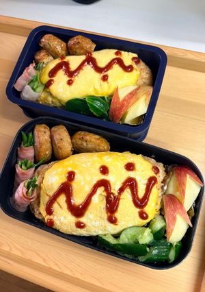 20260701息子たちのお弁当-レシピのメイン写真