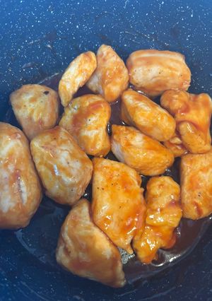 幼児も食べれる♡ヤンニョムチキン風-レシピのメイン写真