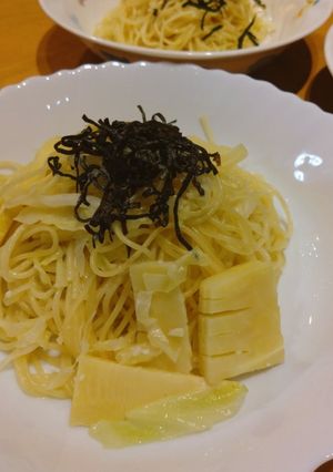春キャベツと筍のハルイロペペロンチーノ-レシピのメイン写真