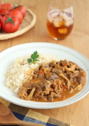 野菜たっぷり♪コク旨ビーフストロガノフ-レシピのメイン写真