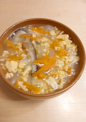 冷蔵庫整理に！具沢山のかき玉汁-レシピのメイン写真